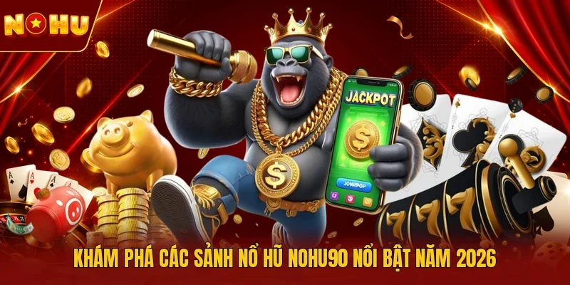 Khám phá các sảnh nổ hũ NOHU90 nổi bật năm 2026