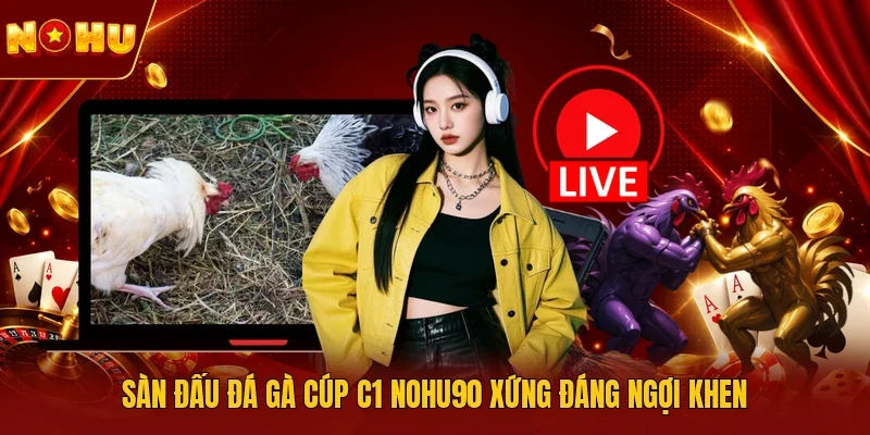 Sàn đấu đá gà Cúp C1 NOHU90 xứng đáng ngợi khen